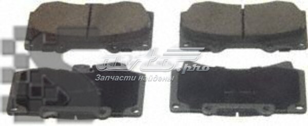 Передні тормозні колодки ZD1119 Wagner