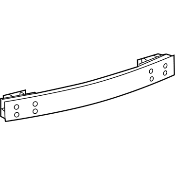 5202330371 Toyota Шина бампера заднього