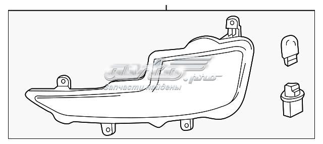 Туманка ліва General Motors 22810493 ціна, від 96.90 USD