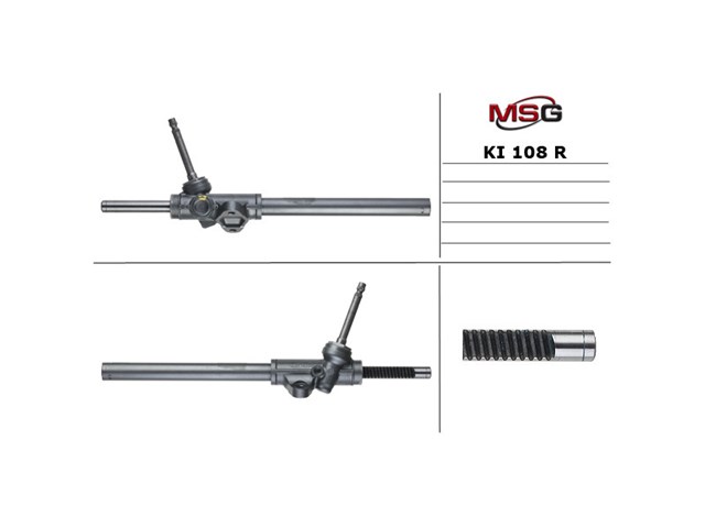Управління рульове в зборі MSG Rebuilding KI108R ціна, від 61.78 USD