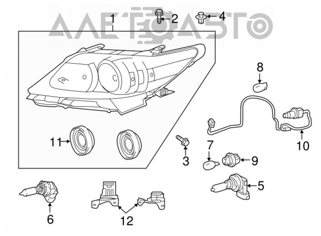 8110633B30 Toyota 