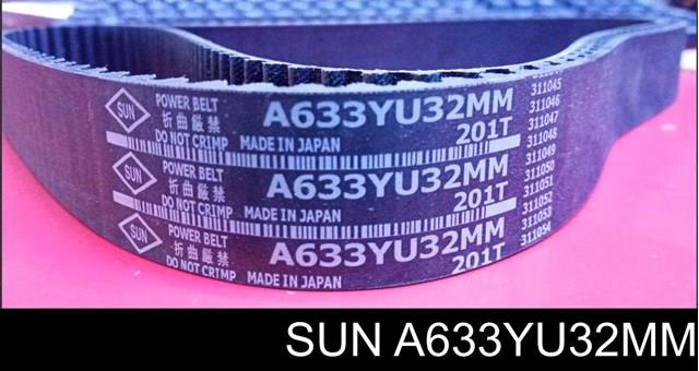 Ремінь ГРМ A633YU32MM SUN