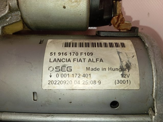  Fiat/Alfa/Lancia 51916170F109