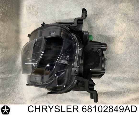 68102849AD Chrysler Фара дальнього світла в зборі