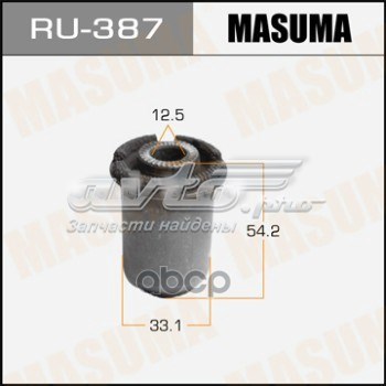 Сайлентблок цапфи задньої RU387 Masuma