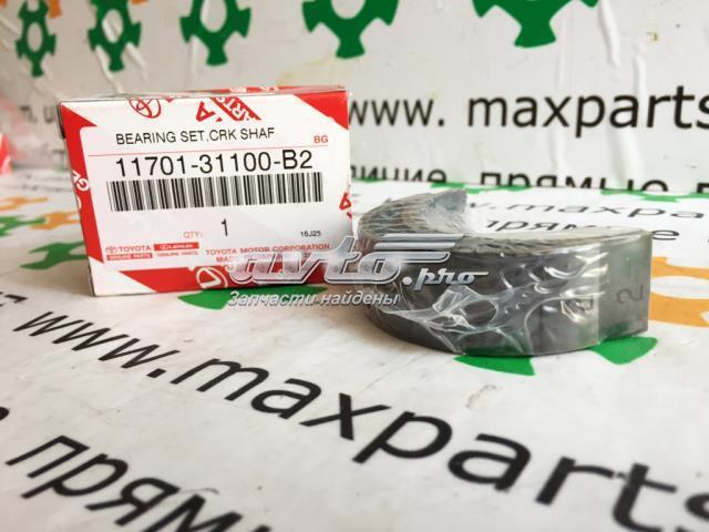 Купити 117010P05002 Toyota Вкладиші колінвала, корінні, комплект, стандарт (STD)