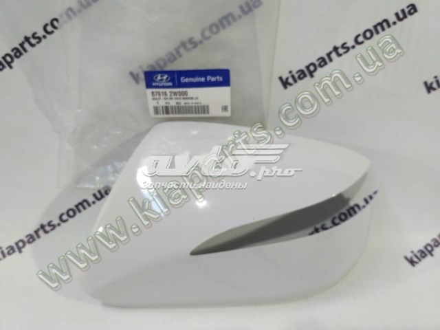 876162W000 Hyundai/Kia Накладка водійського дзеркала