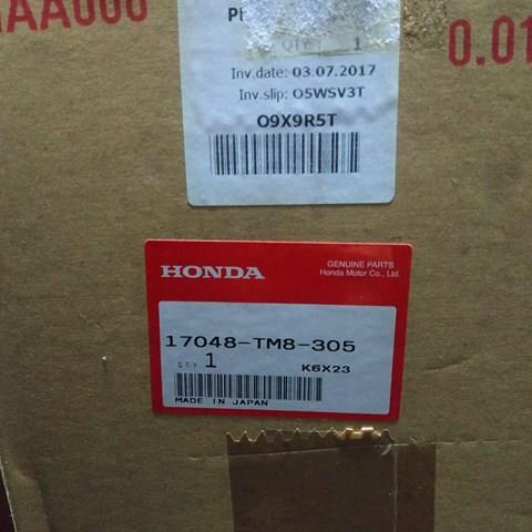  17048TM8305 Honda