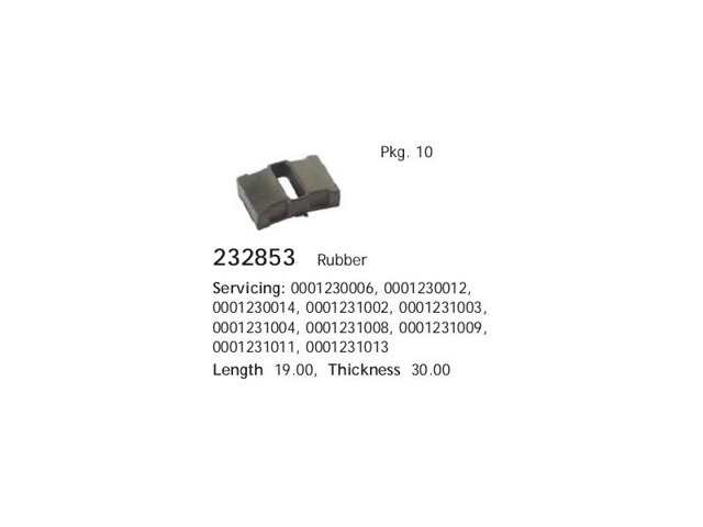 Ремонтний комплект стартера Cargo 232853