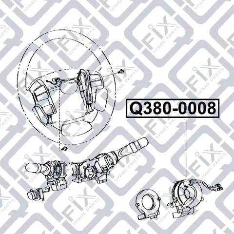 Кільце подушки безпеки Q-fix Q3800008