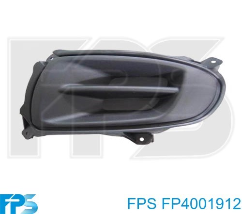 FP4001912 FPS Заглушка, решітка протитуманних фар бампера переднього, права