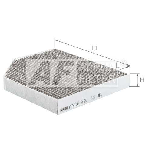 Купити AF5108A Alpha Filter Фільтр салону вугільний