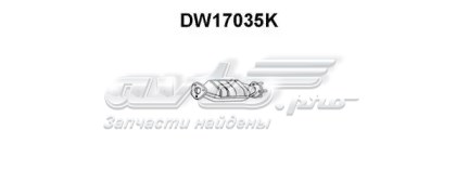Труби і підвіска глушника DW17035K VENEPORTE