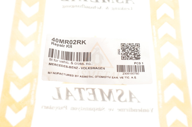 Підвісний підшипник карданного валу, задній As Metal 40MR02RK