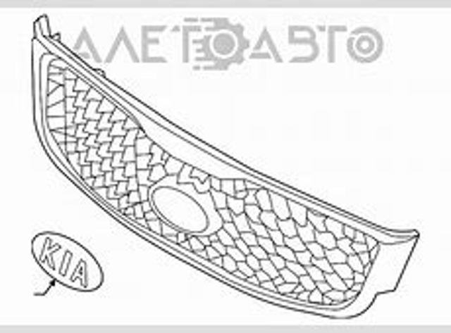 Молдинг бампера заднього FPS FP4038955