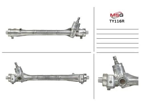 Рейка рульова TY116R MSG