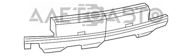 Абсорбер (наповнювач) бампера заднього FPS FP2407985 ціна, від 31.12 USD