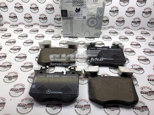 Гальмівні колодки Mercedes A000420650265 ціна, від 99.27 USD