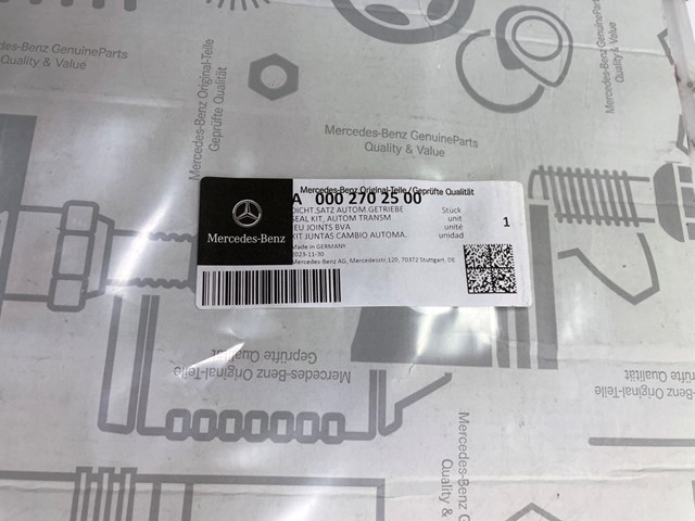 Ремкомплект АКПП MERCEDES A0002702500