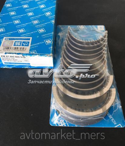 Купити 87693600 Kolbenschmidt Вкладиші колінвала, корінні, комплект, стандарт (STD)