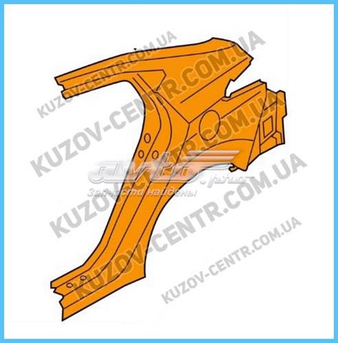 Крило заднє праве FPS FP3228512 ціна, від 185.70 USD