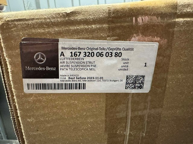 A167320060380 Mercedes Амортизатор передньої підвіски