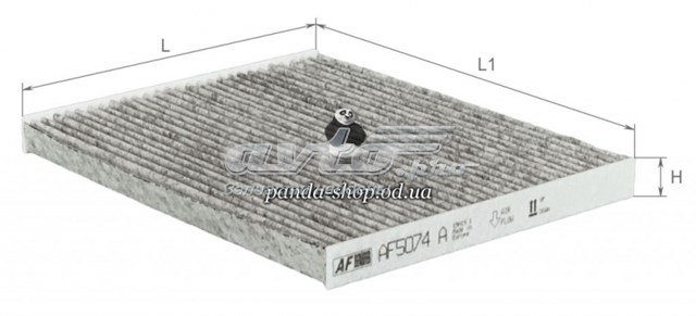 Фільтр повітряний обігрівача Alpha Filter AF5074A ціна, від 3.73 USD
