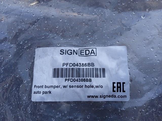 Бампер на авто Signeda PFD04386BB ціна, від 62.88 USD