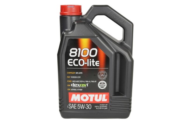 Олива Motul 8100ECOLITE5W304L ціна, від 52.56 USD