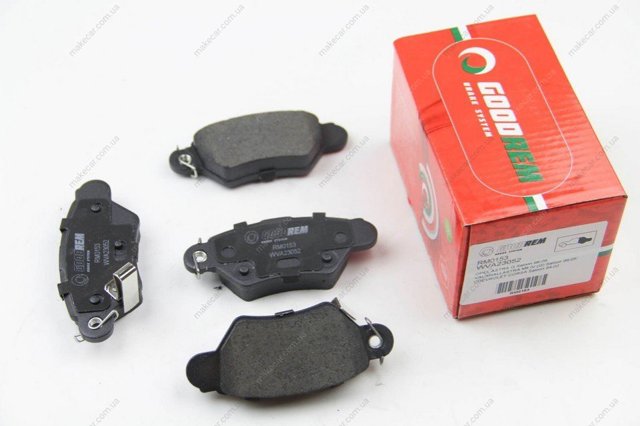 Задні гальмівні колодки Goodrem RM0153 ціна, від 11.21 USD