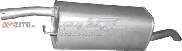 Вихлопна труба Polmostrow 08668 ціна, від 50.68 USD