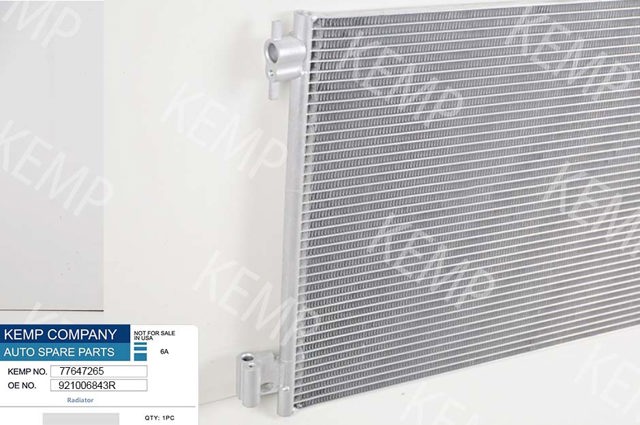 Конденсатор кондиціонера Kemp 77647265 ціна, від 71.56 USD