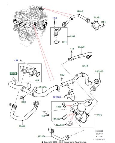 LR092129 Land Rover 