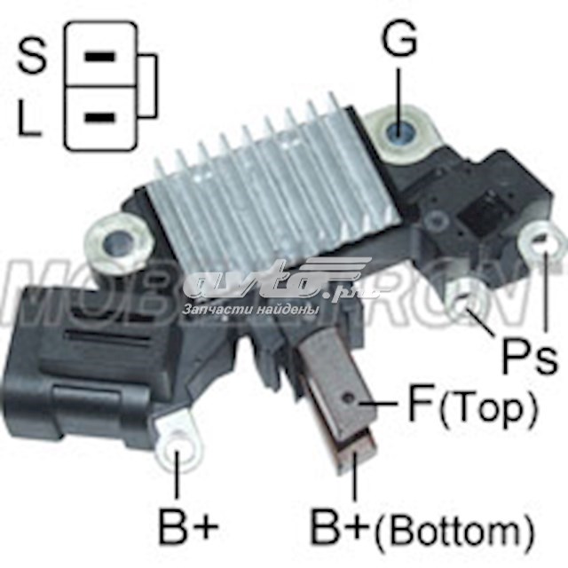 Реле-регулятор генератора, (реле зарядки) VRH200085 Mobiletron