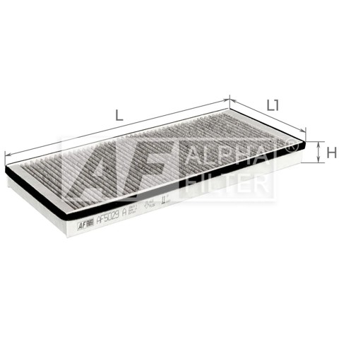 Фільтр салону AF5029A Alpha Filter