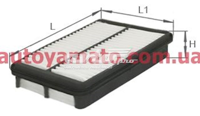 Купити AF1760 Alpha Filter Автомобільний фільтр повітря