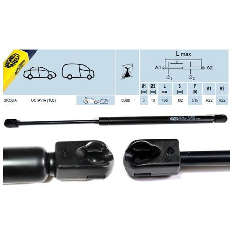 Амортизатор двері задньої Magneti Marelli GS0218 ціна, від 9.05 USD
