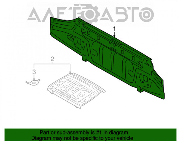 52401AL00A9P Subaru 