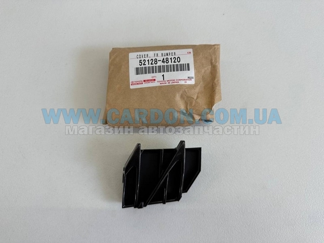 Купити 5212848120 Toyota Заглушка бампера буксирувального гака, передня ліва