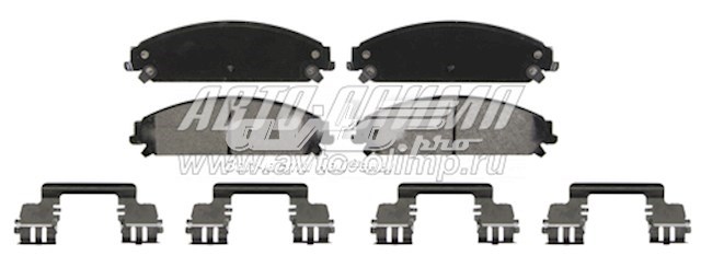 ZX1058 Wagner Передні гальмівні колодки