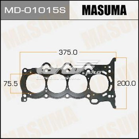 Прокладка ГБЦ Masuma MD01015S ціна, від 23.34 USD