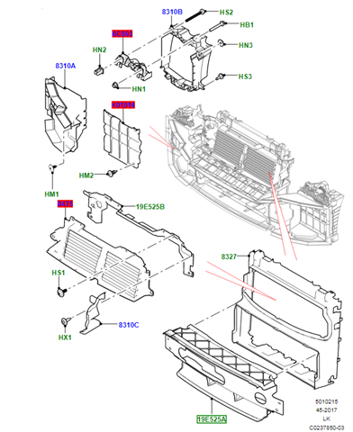  LR033415 Land Rover