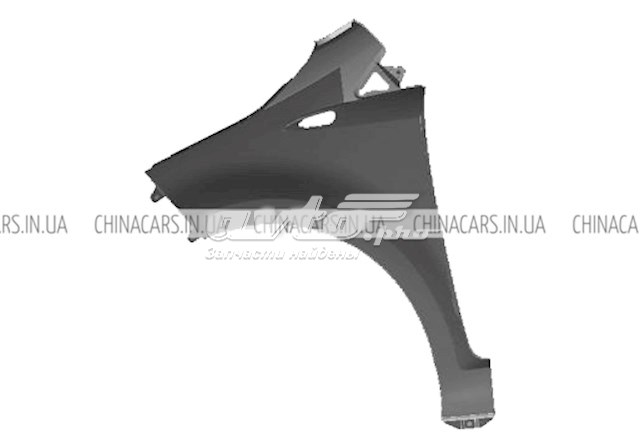 Крило переднє праве Chery S128403102DY ціна, від 42.23 USD