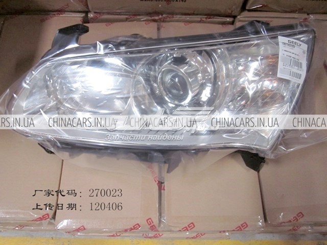 Фара Geely 1067002009