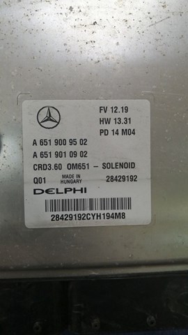 A6519010902 Mercedes 