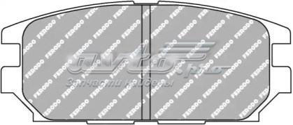 Колодки гальмівні задні, дискові на Mitsubishi Lancer IX CSA