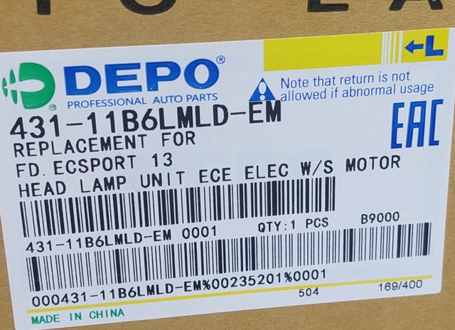 Фари Depo/Loro/Abakus 43111B6LMLDEM ціна, від 213.82 USD