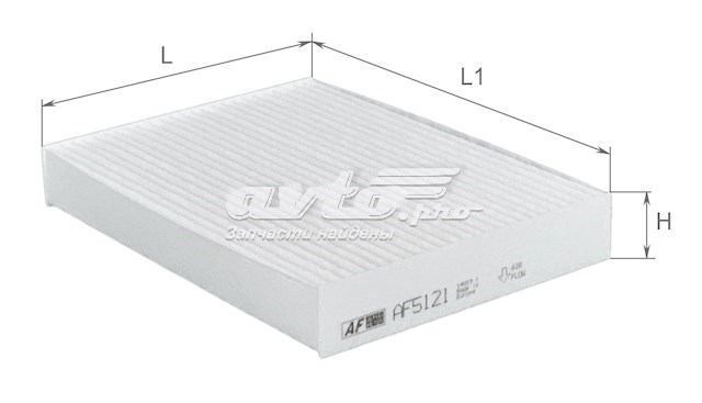 AF5121 Alpha Filter Внутрішньосалонний фільтр