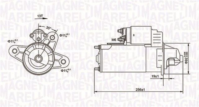 Стартер Magneti Marelli MQS977 ціна, від 142.77 USD