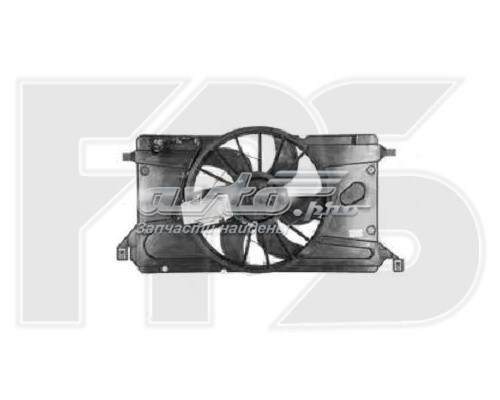 Дифузор радіатора охолодження, в зборі з двигуном і крильчаткою FPS FP44W126 ціна, від 73.60 USD